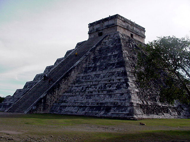 a maya temple