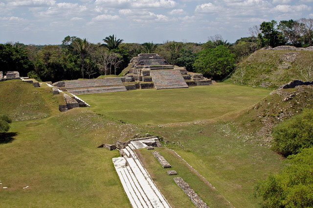 landscapes of maya ruins